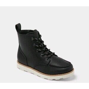 Cat & Jack Kids Bosley Mock Toe Boots Casual Ankle Boot Size 1